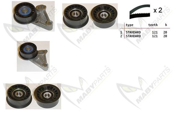 Maby Parts OBK010281 Timing Belt Kit OBK010281: Buy near me in Poland at 2407.PL - Good price!