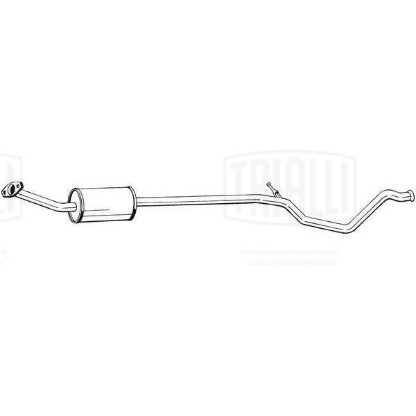 Trialli EAM 0912 Front Silencer EAM0912: Buy near me at 2407.PL in Poland at an Affordable price!