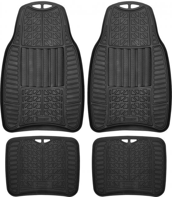 Michelin W965-BLK Car mats with flexible lines, 4 pcs W965BLK: Buy near me in Poland at 2407.PL - Good price!