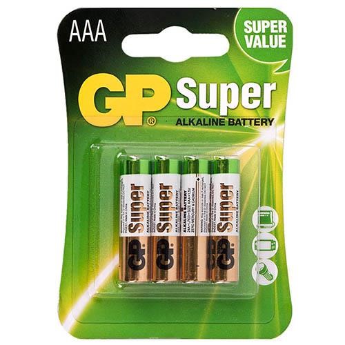 GP Batteries GP24A-U4 Батарейка щелочная GP SUPER ALKALINE "AAA", 1,5В GP24AU4: Отличная цена - Купить в Польше на 2407.PL!