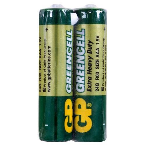 GP Batteries GP24G-S2 Salt battery GP GREENCELL "AAA", 1,5V GP24GS2: Buy near me at 2407.PL in Poland at an Affordable price!