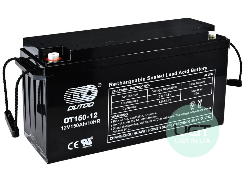 Outdo OT150-12 Starterbatterie OUTDO VRLA 12B AGM 150Ач L+ OT15012: Bestellen Sie in Polen zu einem guten Preis bei 2407.PL!