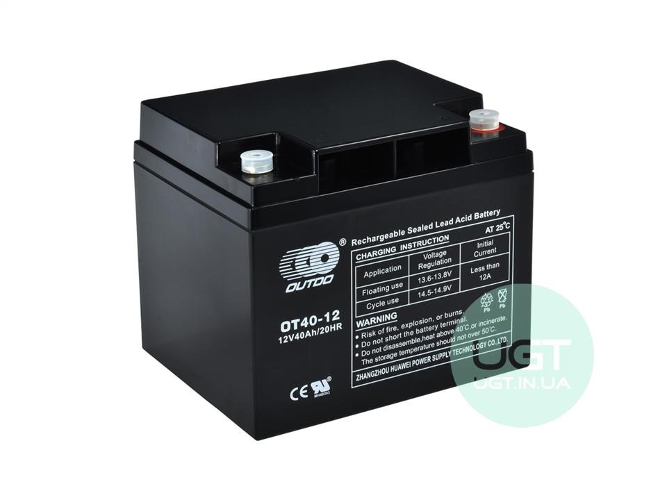 Outdo OT40-12 Battery OUTDO VRLA 12B AGM 40Ач R+ OT4012: Buy near me at 2407.PL in Poland at an Affordable price!