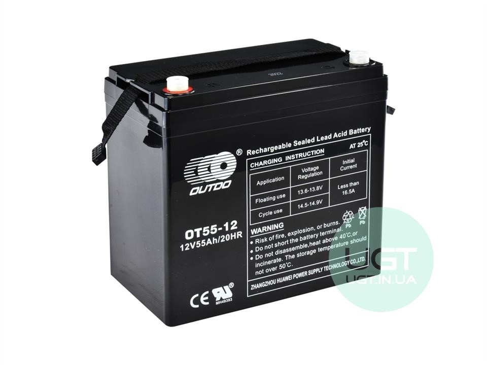 Outdo OT55-12 Аккумулятор OUTDO VRLA 12B AGM 55Ач L+ OT5512: Отличная цена - Купить в Польше на 2407.PL!