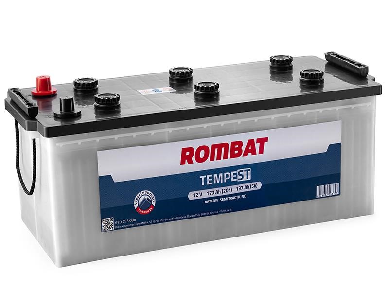 ROMBAT STM5670 Akumulator ROMBAT TEMPEST SEMI-TRACTION 12B AGM 170Ач 1000A L+ STM5670: Dobra cena w Polsce na 2407.PL - Kup Teraz!