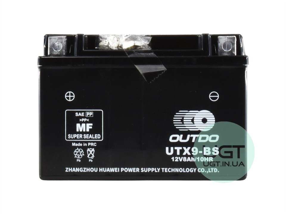 Akumulator OUTDO MOTO 12B AGM 8Ач 120А(CCA-18) L+ Outdo UTX9-BS