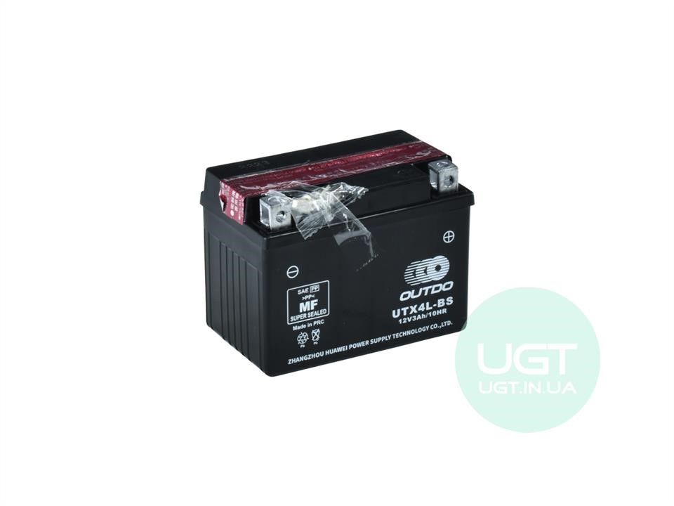 Outdo UTX4L-BS Аккумулятор OUTDO MOTO 12B AGM 3Ач 50А(CCA-18) R+ UTX4LBS: Отличная цена - Купить в Польше на 2407.PL!