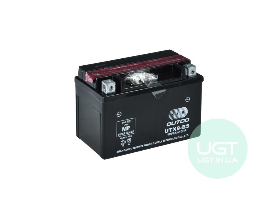 Outdo UTX9-BS Battery OUTDO MOTO 12B AGM 8Ач 120А(CCA-18) L+ UTX9BS: Buy near me in Poland at 2407.PL - Good price!