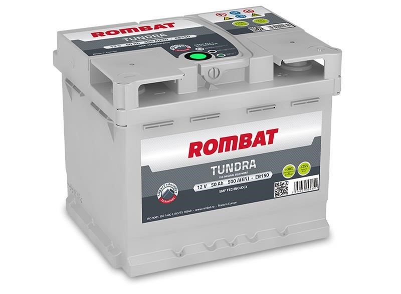 ROMBAT EB150 Battery ROMBAT TUNDRA PLUS 12B Ca/Ca + Silver 50Ач 500А(EN) R+ EB150: Buy near me in Poland at 2407.PL - Good price!