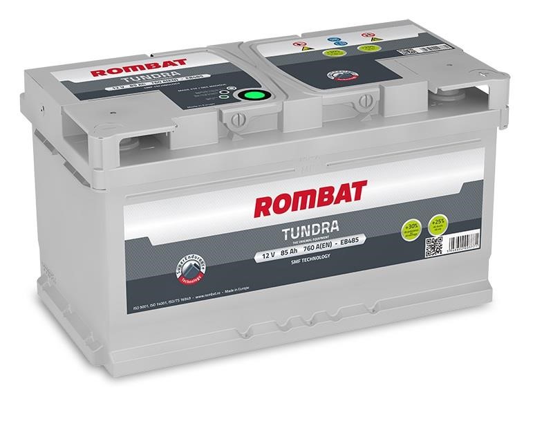 ROMBAT EB485 Battery ROMBAT TUNDRA PLUS 12B Ca/Ca + Silver 85Ач 760А(EN) R+ EB485: Buy near me in Poland at 2407.PL - Good price!