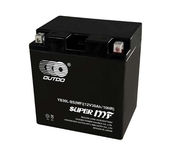 Outdo YB30L-BS Battery OUTDO MOTO 12B СаСа 30Ач 300A R+ YB30LBS: Buy near me at 2407.PL in Poland at an Affordable price!