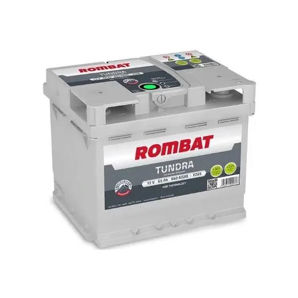 ROMBAT E265 Аккумулятор ROMBAT TUNDRA PLUS 12B Ca/Ca + Silver 65Ач 640А(EN) R+ E265: Отличная цена - Купить в Польше на 2407.PL!
