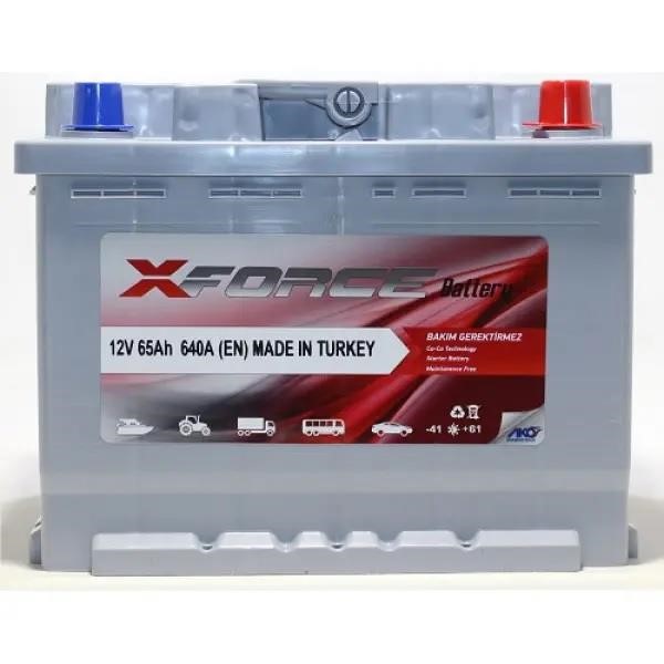 XFORCE X56221 Battery XFORCE 12B Са/Са 65Ач 640А(SAE) R+ X56221: Buy near me in Poland at 2407.PL - Good price!
