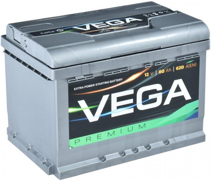 Vega V60062113 Battery VEGA PREMIUM 12V 60Ah 620A (EN) L+ V60062113: Buy near me in Poland at 2407.PL - Good price!
