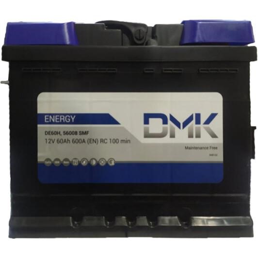 DMK DE60HX Аккумулятор DMK ENERGY 12В 60Ач 600А (EN) L+ DE60HX: Отличная цена - Купить в Польше на 2407.PL!