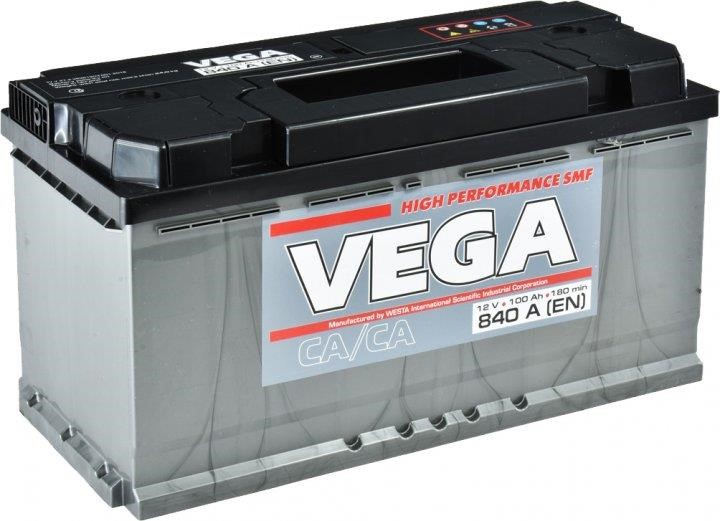 Vega V100080013 Акумулятор VEGA STANDART 12В 100Ач 800А (EN) R+ V100080013: Приваблива ціна - Купити у Польщі на 2407.PL!