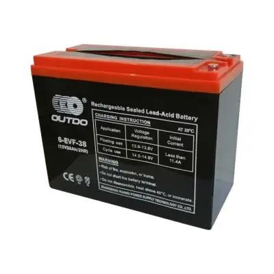 Outdo 6-DZM-35 Battery OUTDO 12B AGM 35Ач 200А R+ 6DZM35: Buy near me in Poland at 2407.PL - Good price!