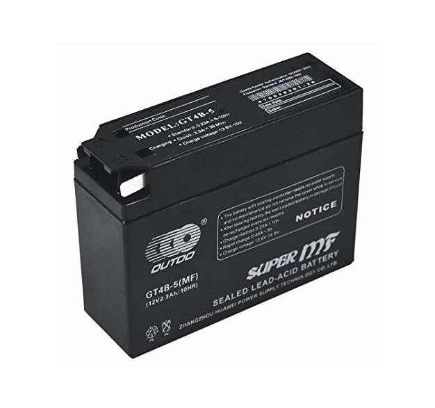 Outdo GT4B-5 Battery OUTDO MOTO 12B AGM 2,3Ач 30А(CCA-18) R+ GT4B5: Buy near me in Poland at 2407.PL - Good price!