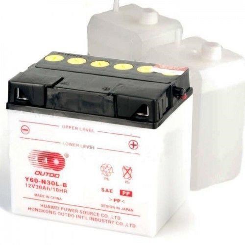 Outdo Y60-N30-B Battery OUTDO MOTO 12B Са/Са 30Ач 280А(CCA-18) L+ Y60N30B: Buy near me in Poland at 2407.PL - Good price!