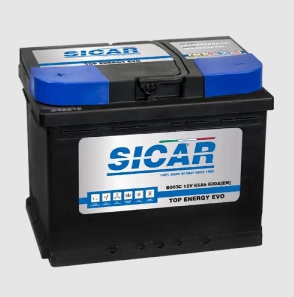 Sicar B003C Battery SICAR Top Energy Evo 12B Ca/Ca + Silver 65Ач 630А(EN) L+ B003C: Buy near me in Poland at 2407.PL - Good price!