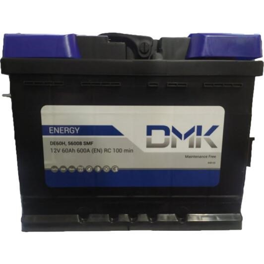 DMK DE60H Аккумулятор DMK ENERGY 12В 60Ач 600А (EN) R+ DE60H: Отличная цена - Купить в Польше на 2407.PL!