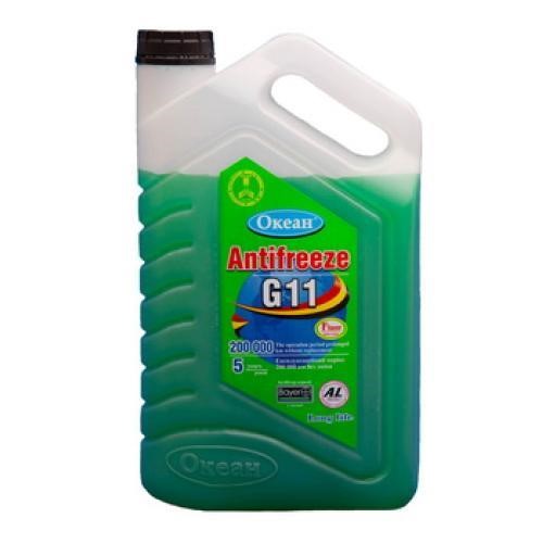 Okean 00000055402 Antifreeze ОКЕАН G11, ready for use -40C, green, 5l 00000055402: Buy near me in Poland at 2407.PL - Good price!