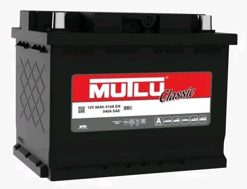 MUTLU BATTERY MCL2.60.051.A Батарея аккумуляторная MUTLU BATTERY CLASSIC LS2 12B Ca/Ca 60Ач 510А(EN) R+ MCL260051A: Отличная цена - Купить в Польше на 2407.PL!