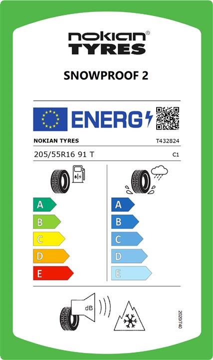 Nokian Opona Samochodowa Zimowa Nokian SNOWPROOF 2 205&#x2F;55 R16 91T – cena 474 PLN