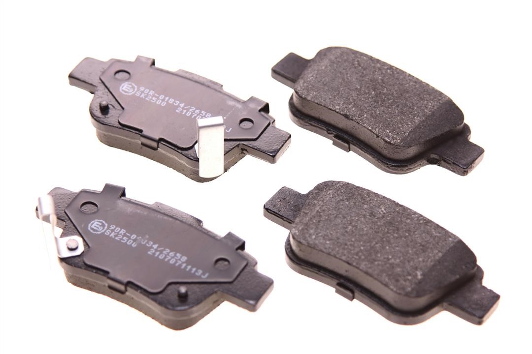 Eurorepar 1617263580 Brake Pad Set, disc brake 1617263580: Buy near me in Poland at 2407.PL - Good price!