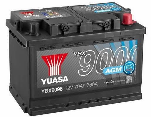 Yuasa YBX9096 Akumulator Yuasa YBX9000 AGM Start-Stop Plus 12V 70AH 760A(EN) R+ YBX9096: Dobra cena w Polsce na 2407.PL - Kup Teraz!