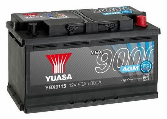 Yuasa YBX9115 Akumulator Yuasa YBX9000 AGM Start-Stop Plus 12V 80AH 800A(EN) R+ YBX9115: Dobra cena w Polsce na 2407.PL - Kup Teraz!