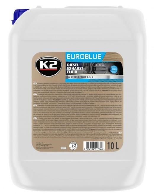 K2 EB10 Водный раствор мочевины K2 EUROBLUE, 10 л EB10: Отличная цена - Купить в Польше на 2407.PL!
