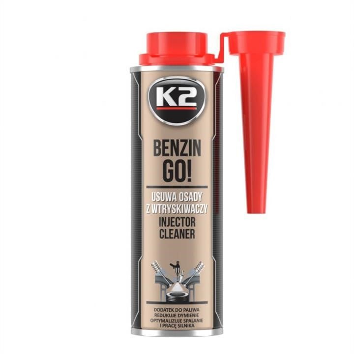 K2 T322 Gasoline injector cleaner K2 BENZIN GO!, 250 ml T322: Buy near me in Poland at 2407.PL - Good price!