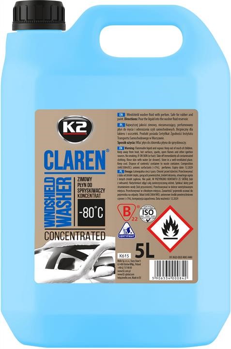 K2 K615 Gläserspüler K2, Winter, Konzentrat -80°C, 5 l K615: Kaufen Sie zu einem guten Preis in Polen bei 2407.PL!