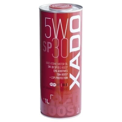 Xado XA 26185 Моторное масло Xado Atomic Oil Red Boost SP 5W-30, 1л XA26185: Отличная цена - Купить в Польше на 2407.PL!