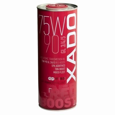 Xado XA 26118 Трансмиссионное масло Xado Atomic Oil RED BOOST  75W-90, API GL-4/GL-5, 1л XA26118: Отличная цена - Купить в Польше на 2407.PL!