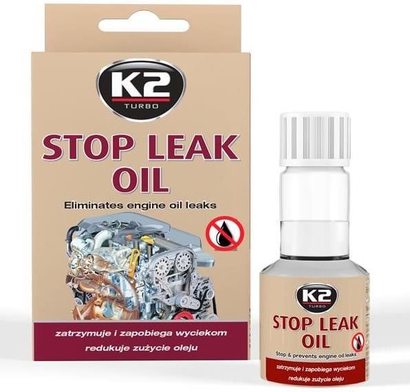 K2 T377 K2 Stop Leak Oil Additive Prevents Leaks, 50 ml T377: Buy near me at 2407.PL in Poland at an Affordable price!