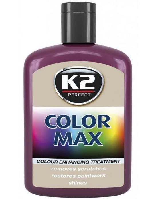 K2 K020BO Polyrol wax burgundy, 200ml K020BO: Buy near me in Poland at 2407.PL - Good price!