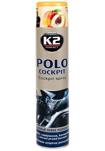 K2 K406BR Polish Spray "Peach", 600ml K406BR: Buy near me in Poland at 2407.PL - Good price!