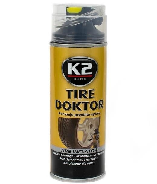 K2 B310 Emergency curing agent (aerosol) TIRE DOKTOR USA 355ml B310: Buy near me in Poland at 2407.PL - Good price!