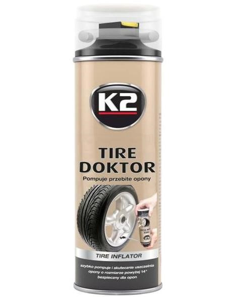 K2 B311 Notfall-Reifenfüller und Abdichtungsmittel für durchstochene Reifen, K2 BOND Tire Doktor B311: Kaufen Sie zu einem guten Preis in Polen bei 2407.PL!
