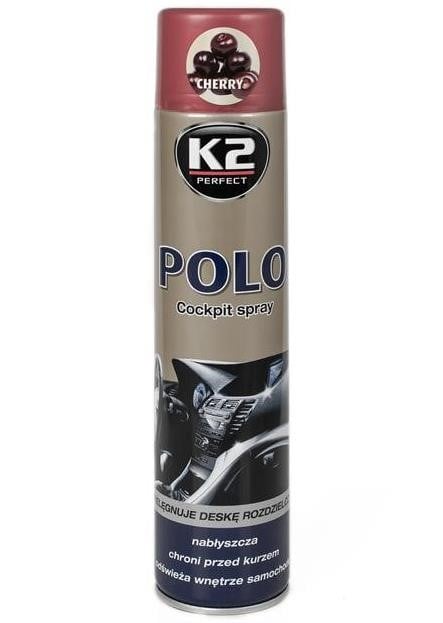 K2 K406WI Lakier w sprayu Polo Cockpit Wiśnia 600ml K406WI: Dobra cena w Polsce na 2407.PL - Kup Teraz!
