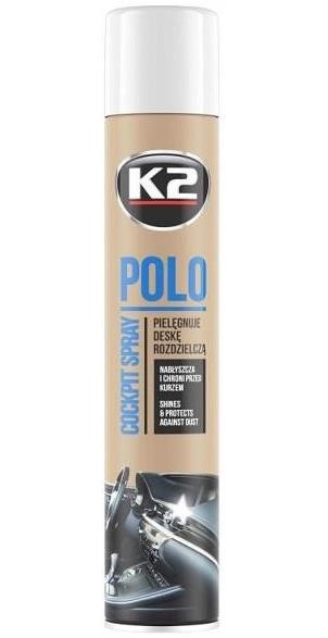 K2 K407FR1 Plastic polish K2 POLO COCKPIT, fresh, 750 ml K407FR1: Buy near me in Poland at 2407.PL - Good price!
