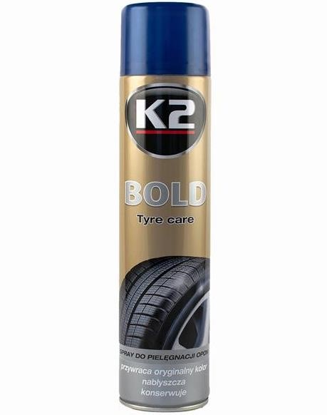 K2 K156 Means care tires (aerosol) BOLD 600ml SPRAY K156: Buy near me in Poland at 2407.PL - Good price!