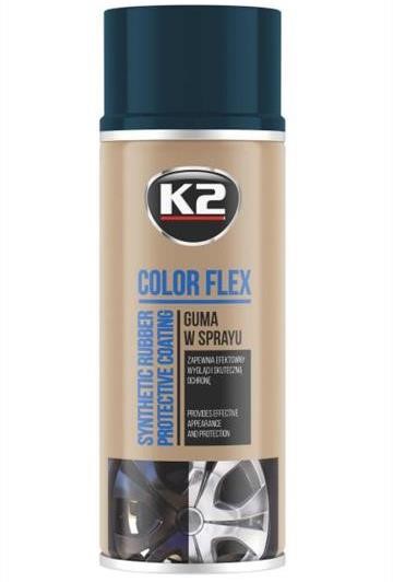 K2 L343CR Color Flex Lacquer Spray Rubber - Карбон, 400 мл L343CR: Отличная цена - Купить в Польше на 2407.PL!