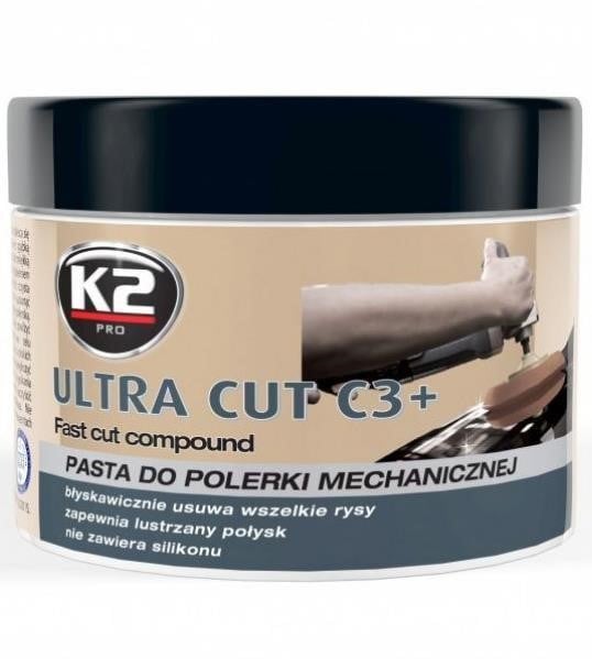 K2 L004 Uniwersalna pasta polerska K2 ULTRA CUT C3+, 600 g L004: Dobra cena w Polsce na 2407.PL - Kup Teraz!