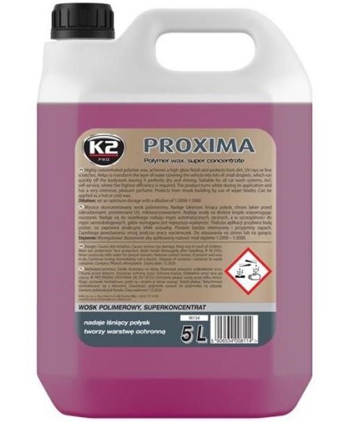 K2 M154 Myjnia proxima 5l wosk polimerowy dla myjni, super koncentrat 5l M154: Dobra cena w Polsce na 2407.PL - Kup Teraz!