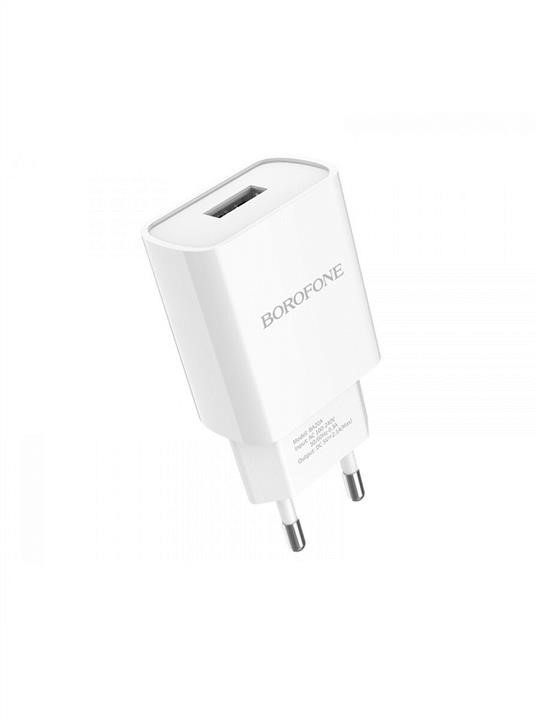 Borofone BA20ACW Mains charger Borofone BA20A Sharp single port charger set(Type-C) White BA20ACW: Buy near me at 2407.PL in Poland at an Affordable price!