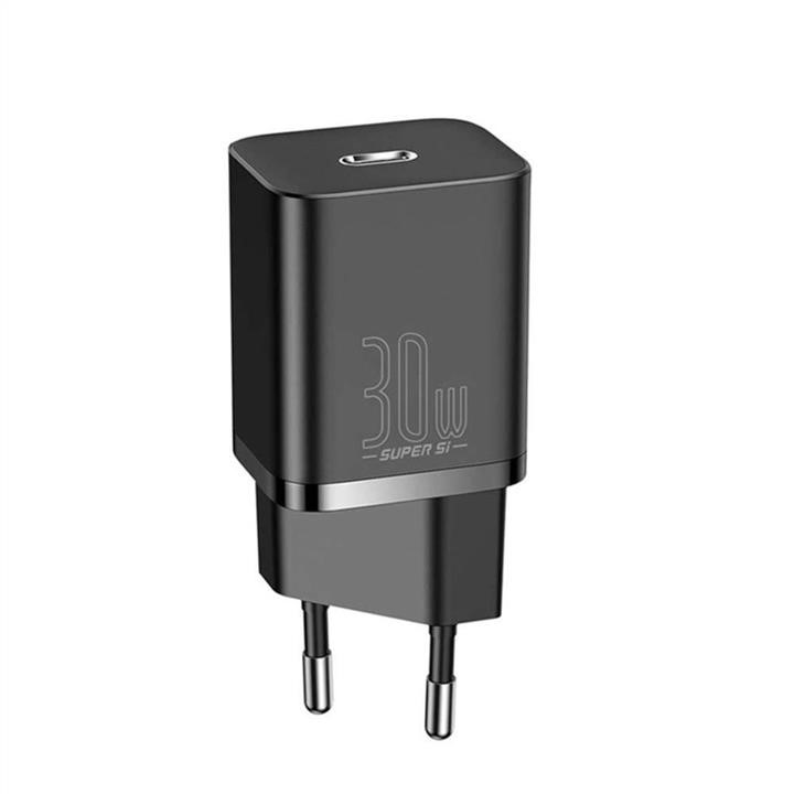 Baseus CCSUP-J01 Ładowarka sieciowa Baseus Super Si quick charger IC 30W EU Black CCSUPJ01: Dobra cena w Polsce na 2407.PL - Kup Teraz!