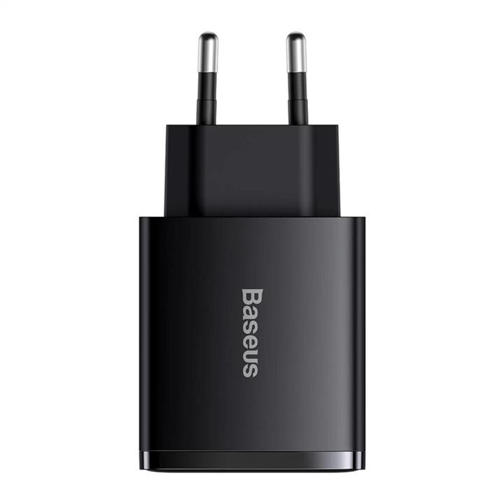 Baseus CCXJ-E01 Сетевое зарядное устройство Baseus Compact Quick Charger 2U+C 30W EU Black CCXJE01: Отличная цена - Купить в Польше на 2407.PL!